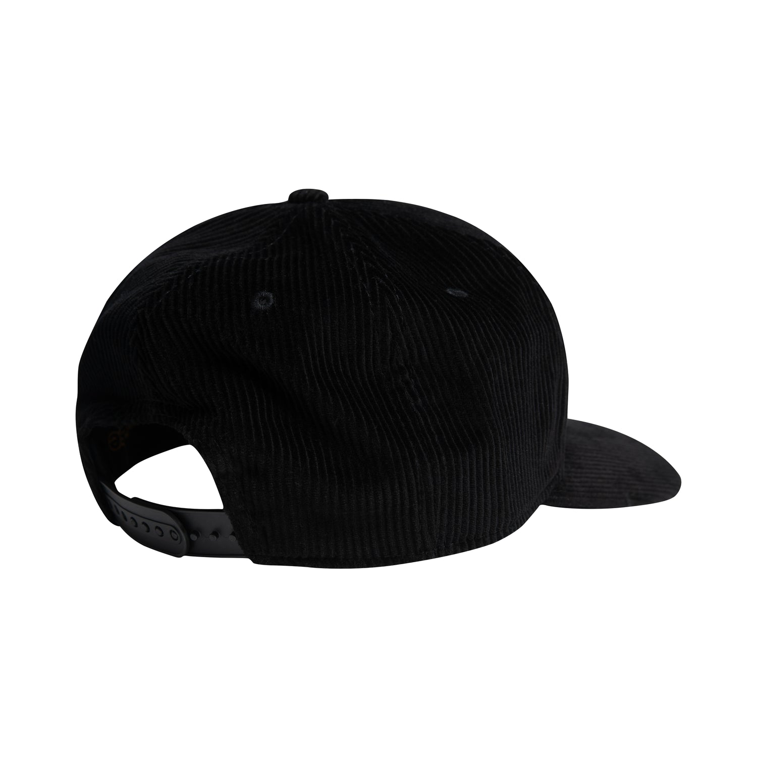 corduroy secret snapback - black – drew wearhouse