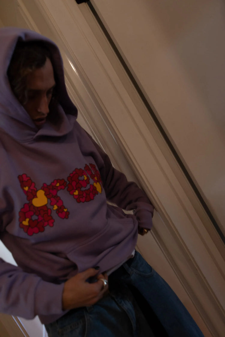 Drew House - Lavender Hoodie Love